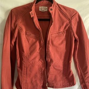 Y2K LUCKY BRAND Cotton moto jacket Fall 2005